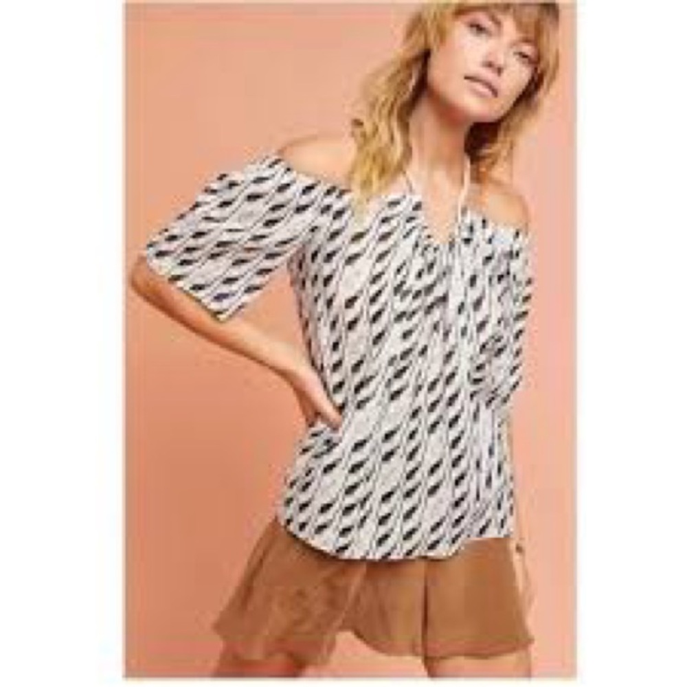 Anthropologie Bailey 44 Monkey Print Halter Top‎ size xs NWT